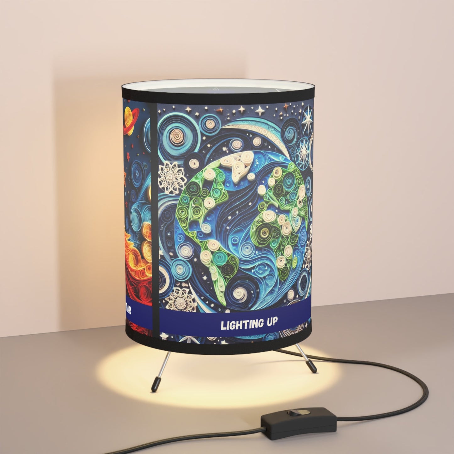 Astronaut Adventure Nightlight and Tripod Lamp - The Legendary Connection
