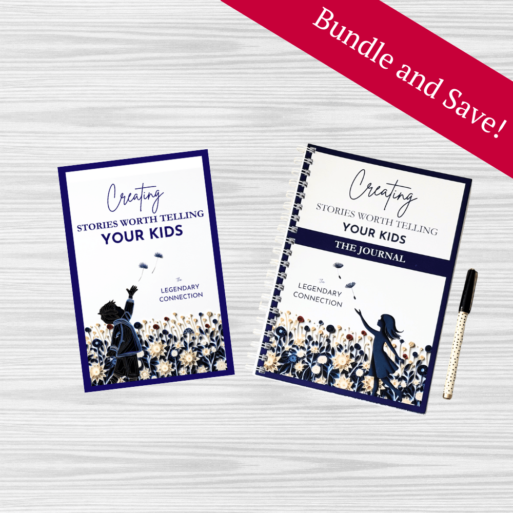 Creating Stories Worth Telling – Book & Companion Journal Set for Family Storytelling - The Legendary Connection