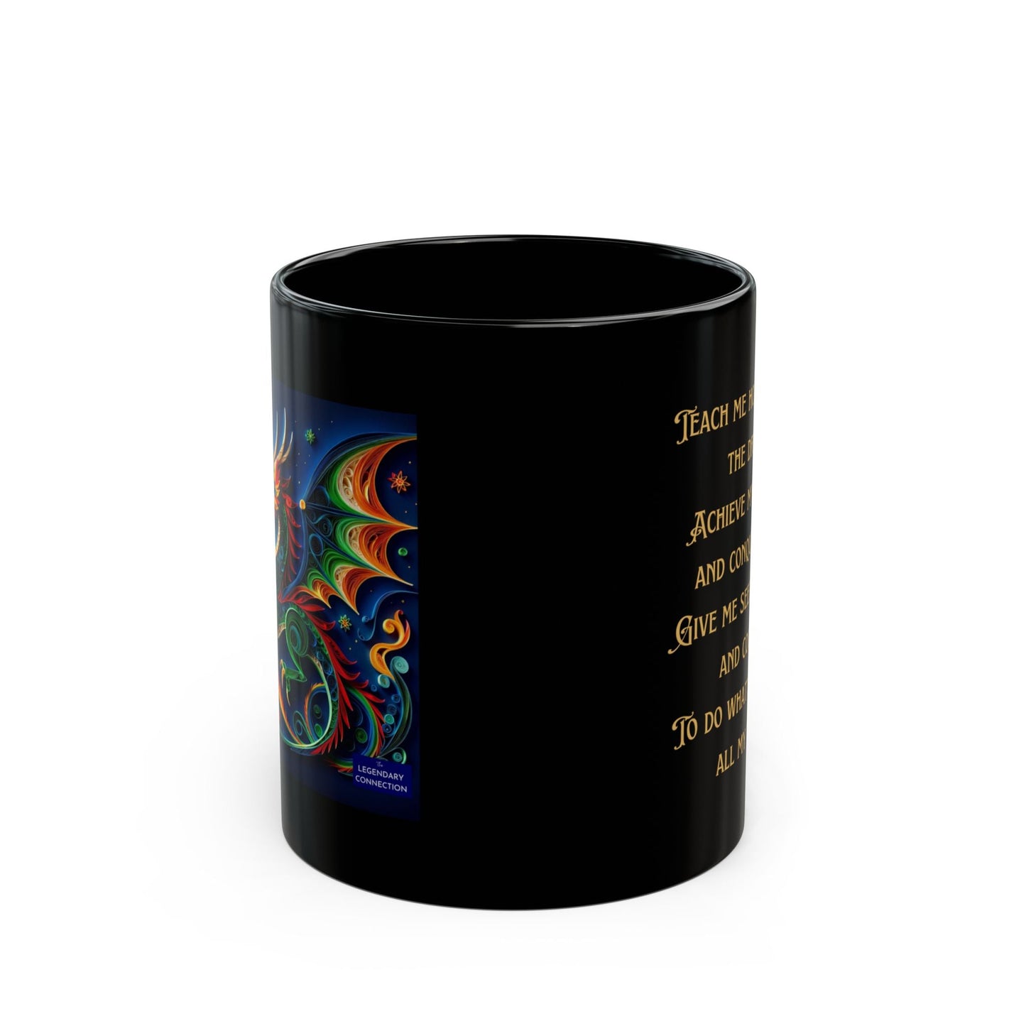 Fighting Dragons Coffee Mug - Sip Coffee, Share Tales, and Strengthen Bonds - The Legendary Connection