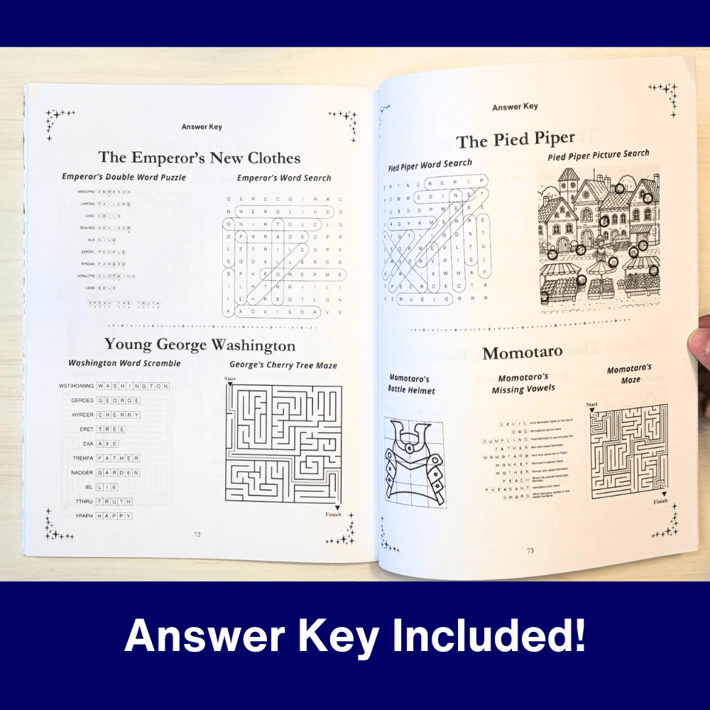 Honesty & Bravery: Tales Worth Telling Activity Book - The Legendary Connection