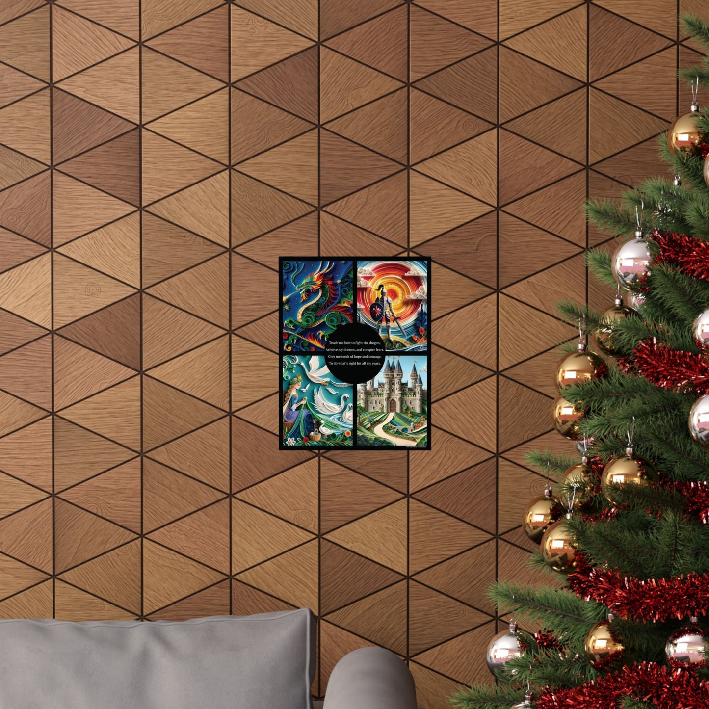 Legendary Connection Fighting Dragons Poster - The Legendary Connection