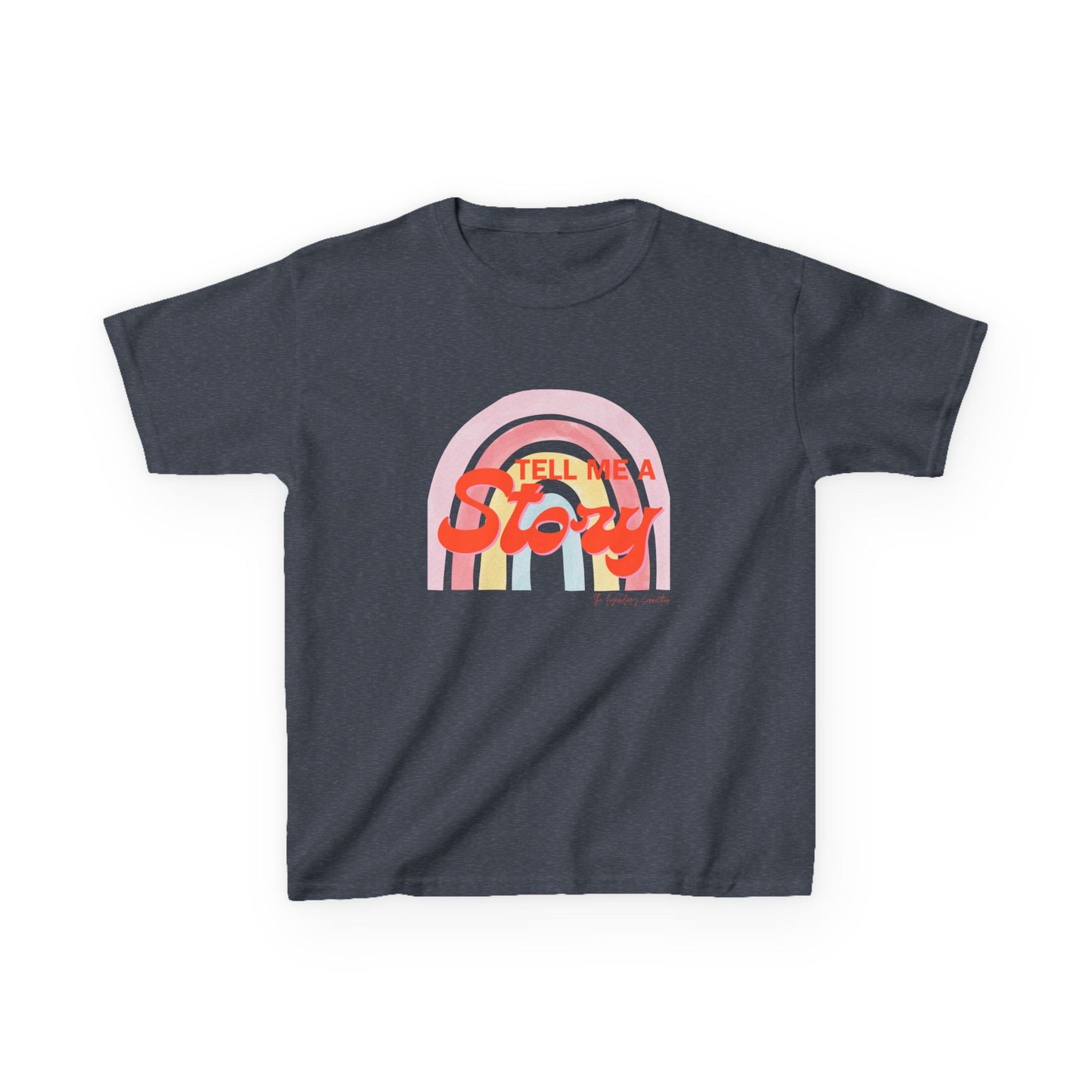 "Tell Me A Story" Kids Rainbow Tee - The Legendary Connection