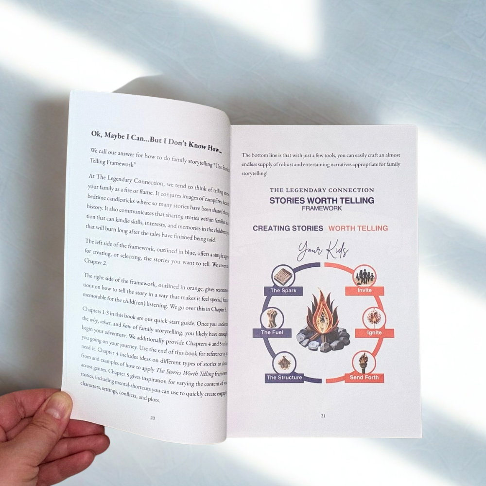 Creating Stories Worth Telling Your Kids – Storytelling Guide for Parents & Grandparents (Paperback)