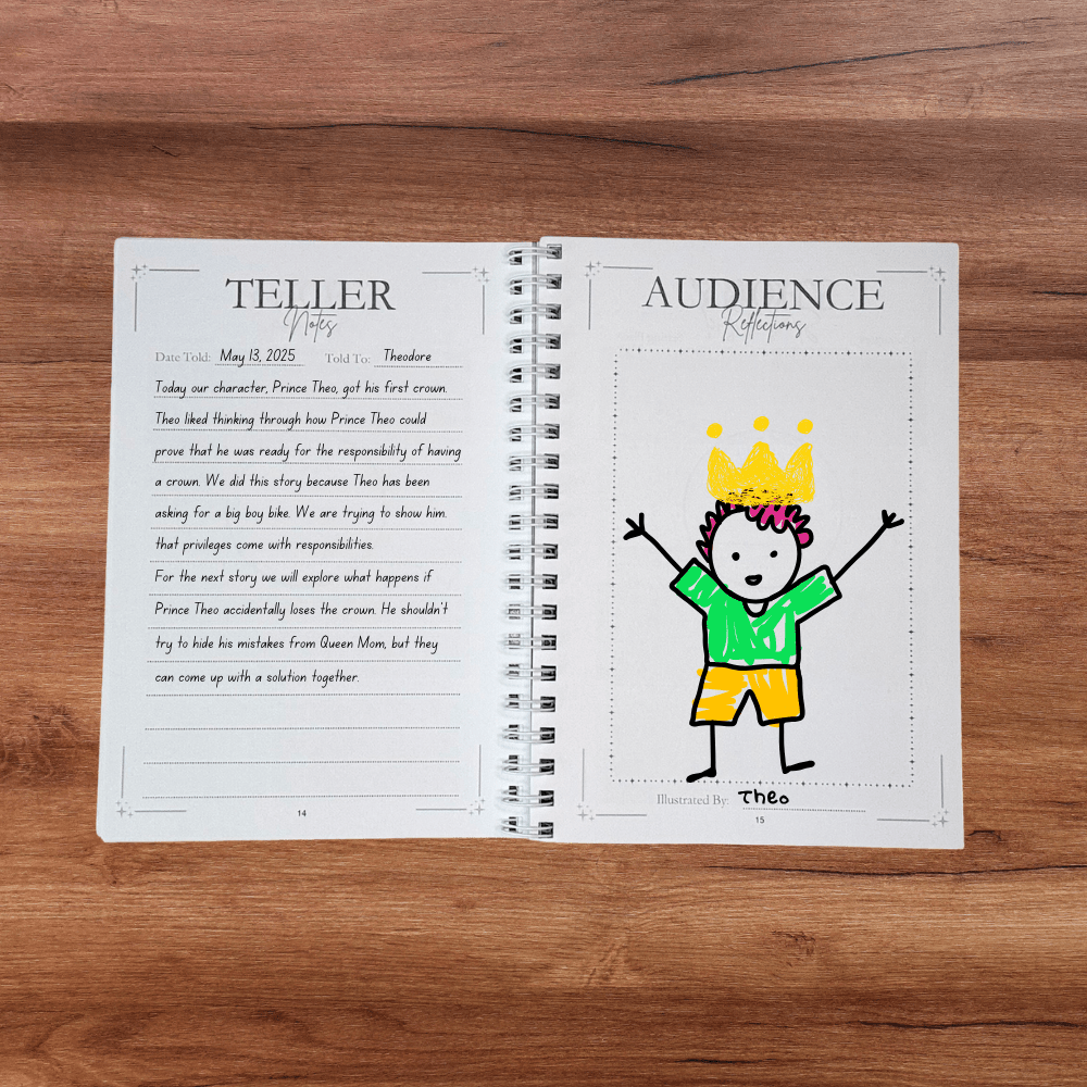 Creating Stories Worth Telling – Book & Companion Journal Set for Family Storytelling - The Legendary Connection