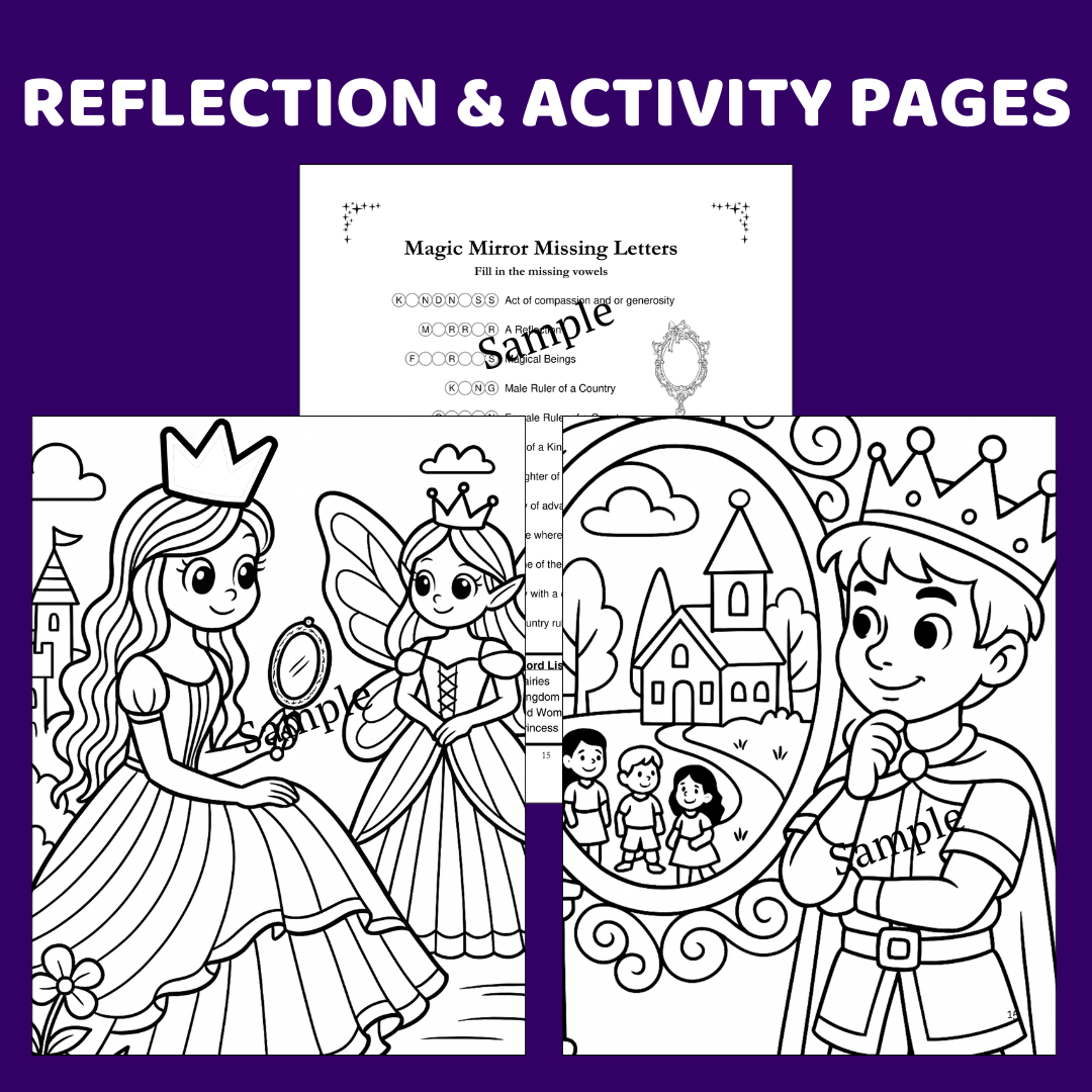 Free Story Sample: The Magic Mirror + Printable Activities - The Legendary Connection