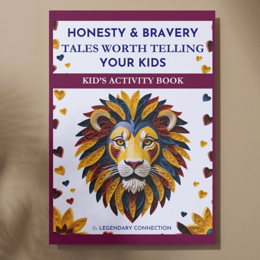 Honesty & Bravery: Tales Worth Telling Activity Book - The Legendary Connection
