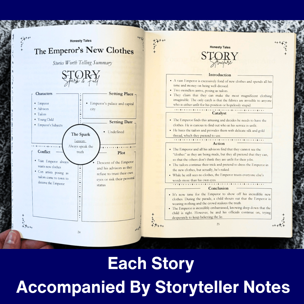 Honesty & Bravery Tales Worth Telling Your Kids – Print Edition Story + Activity Book Set - The Legendary Connection