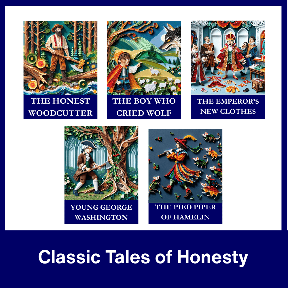 Honesty & Bravery Tales Worth Telling Your Kids – Print Edition Story + Activity Book Set - The Legendary Connection