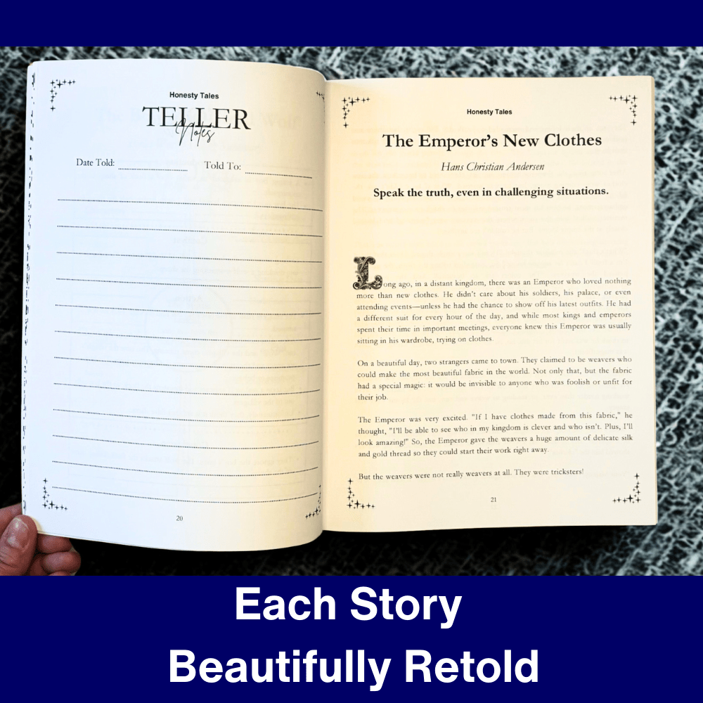 Honesty & Bravery Tales Worth Telling Your Kids – Print Edition Story + Activity Book Set - The Legendary Connection