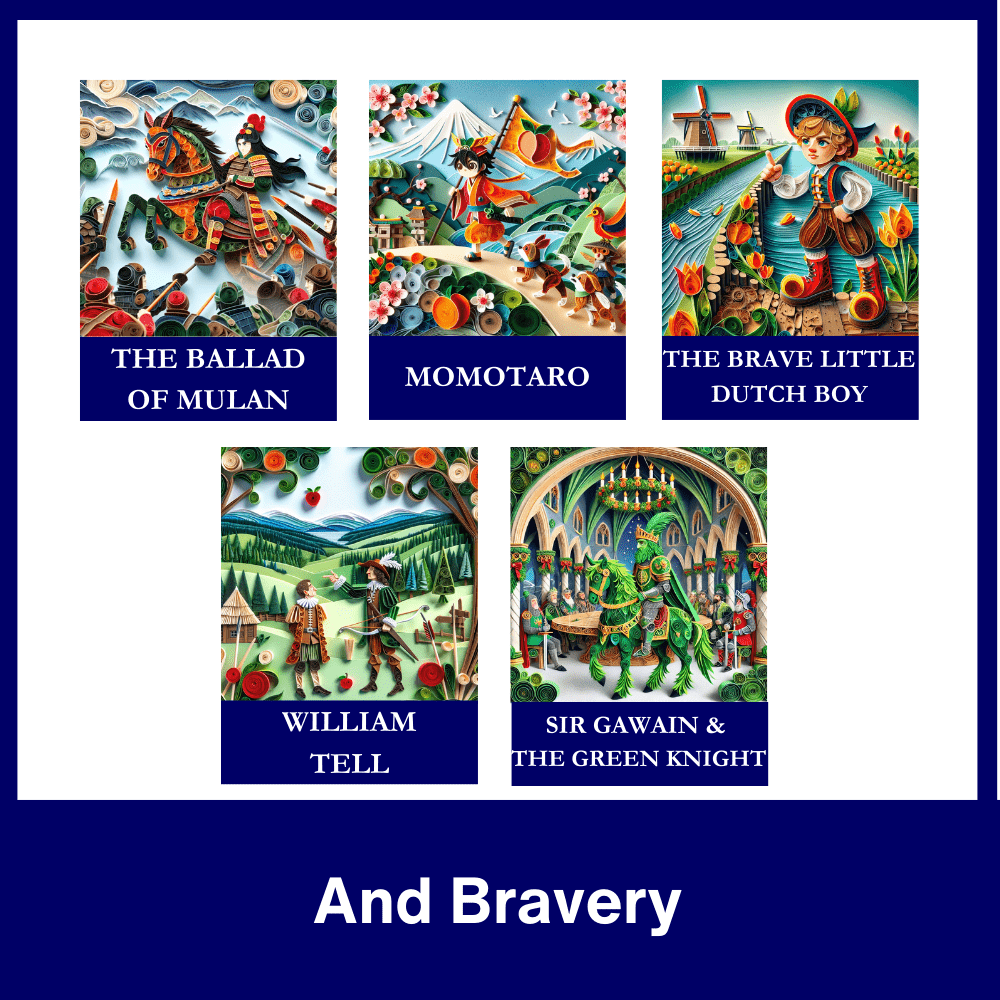 Honesty & Bravery Tales Worth Telling Your Kids – Print Edition Story + Activity Book Set - The Legendary Connection
