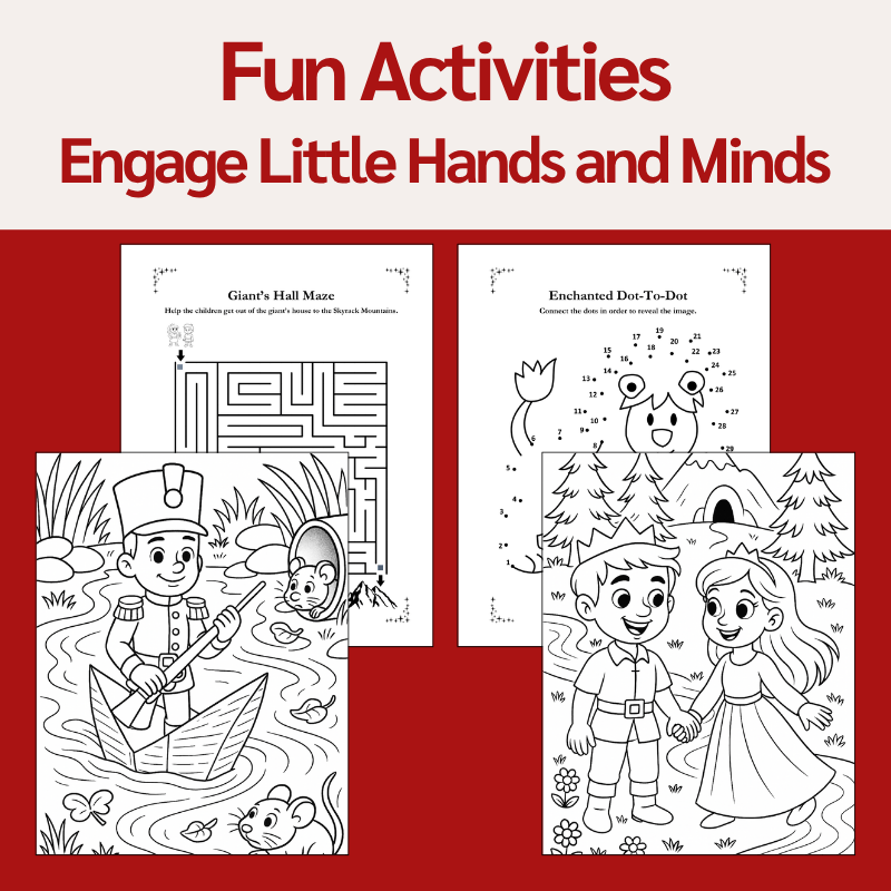 Once Upon A Virtue: Tales of Courage – Printable Story & Activity Pack for Kids - The Legendary Connection