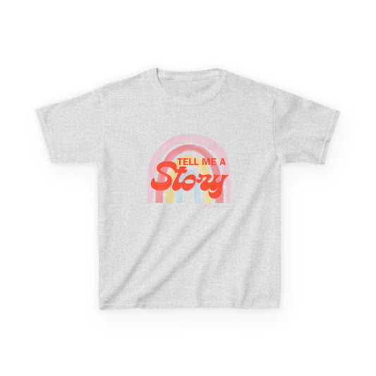 "Tell Me A Story" Kids Rainbow Tee - The Legendary Connection